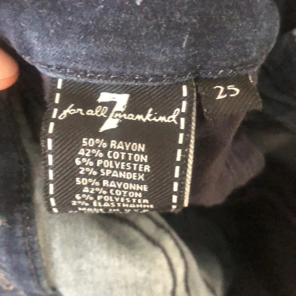 7 FOR ALL MANKIND | Stretch mid-rise skinny jeans - Picture 9 of 9